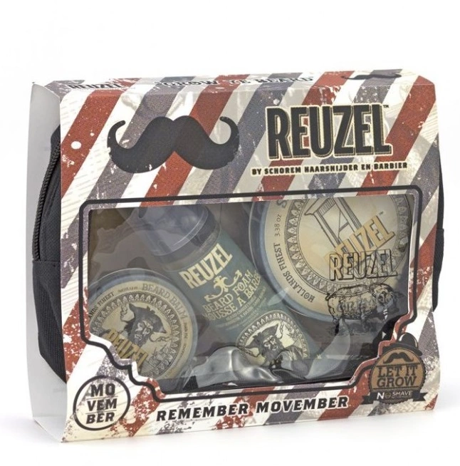 Reuzel Movember Dopp Kit - Подарочный набор для ухода за бородой